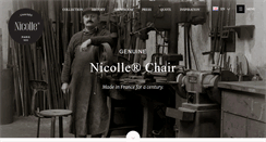 Desktop Screenshot of chaises-nicolle.com
