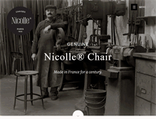 Tablet Screenshot of chaises-nicolle.com